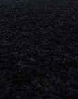 Tapis à poils longs doux - Noir – STUDIO DECO