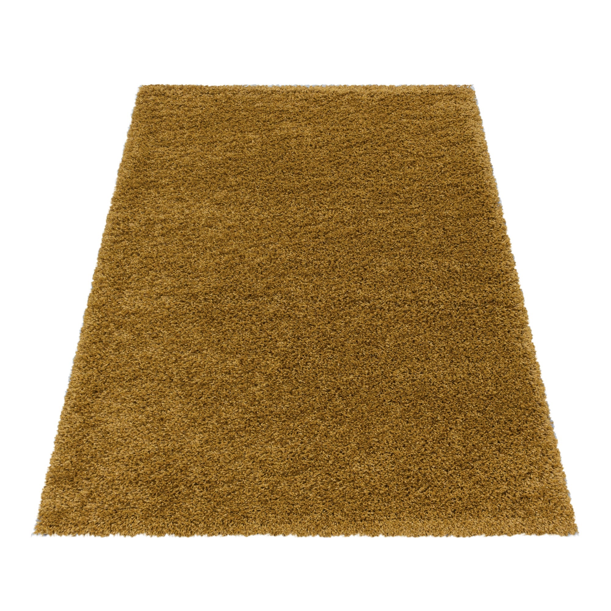 Tapis à poils longs doux - Doré – STUDIO DECO
