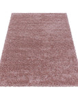 Tapis à poils longs doux - Rose – STUDIO DECO