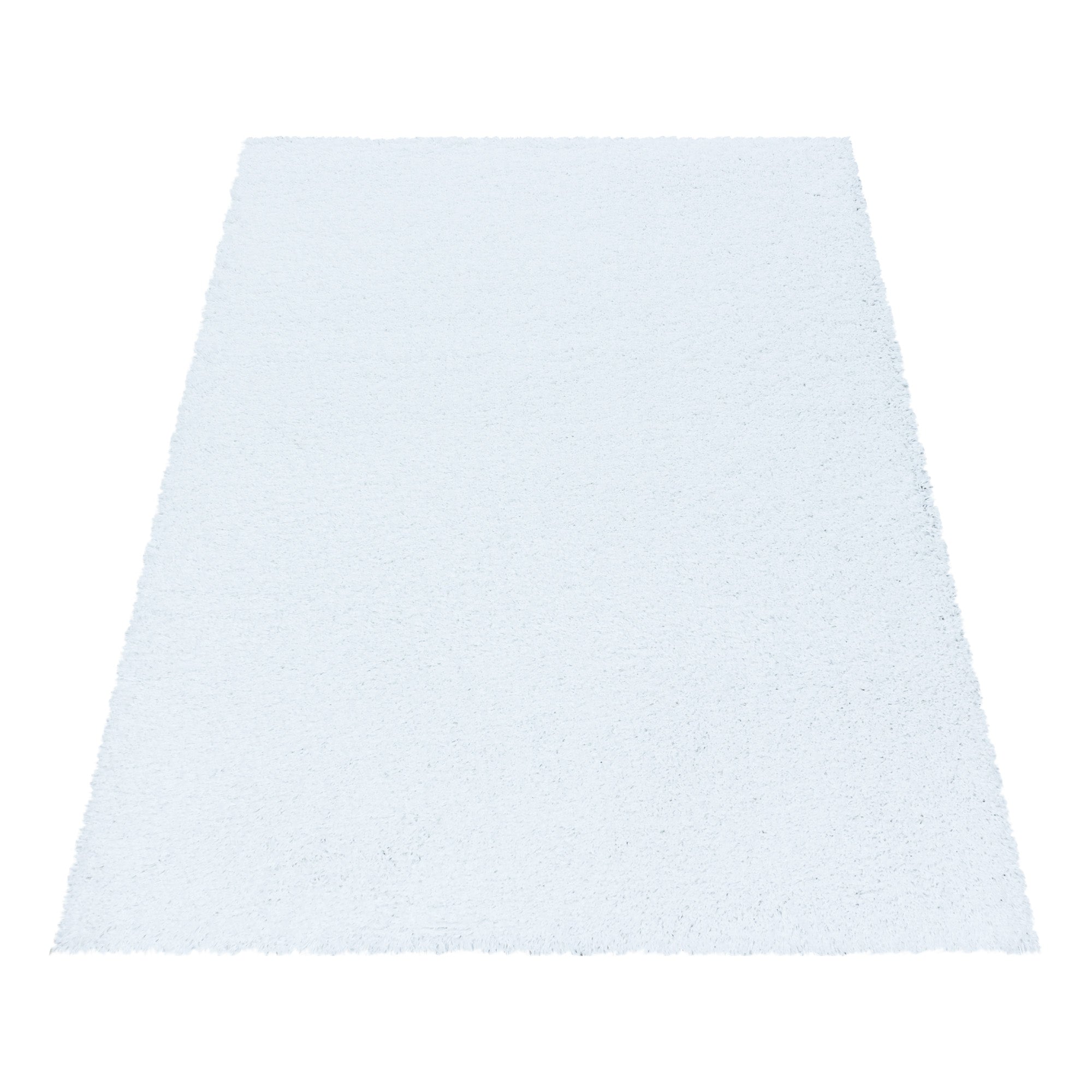 Tapis à poils longs doux - Blanc – STUDIO DECO