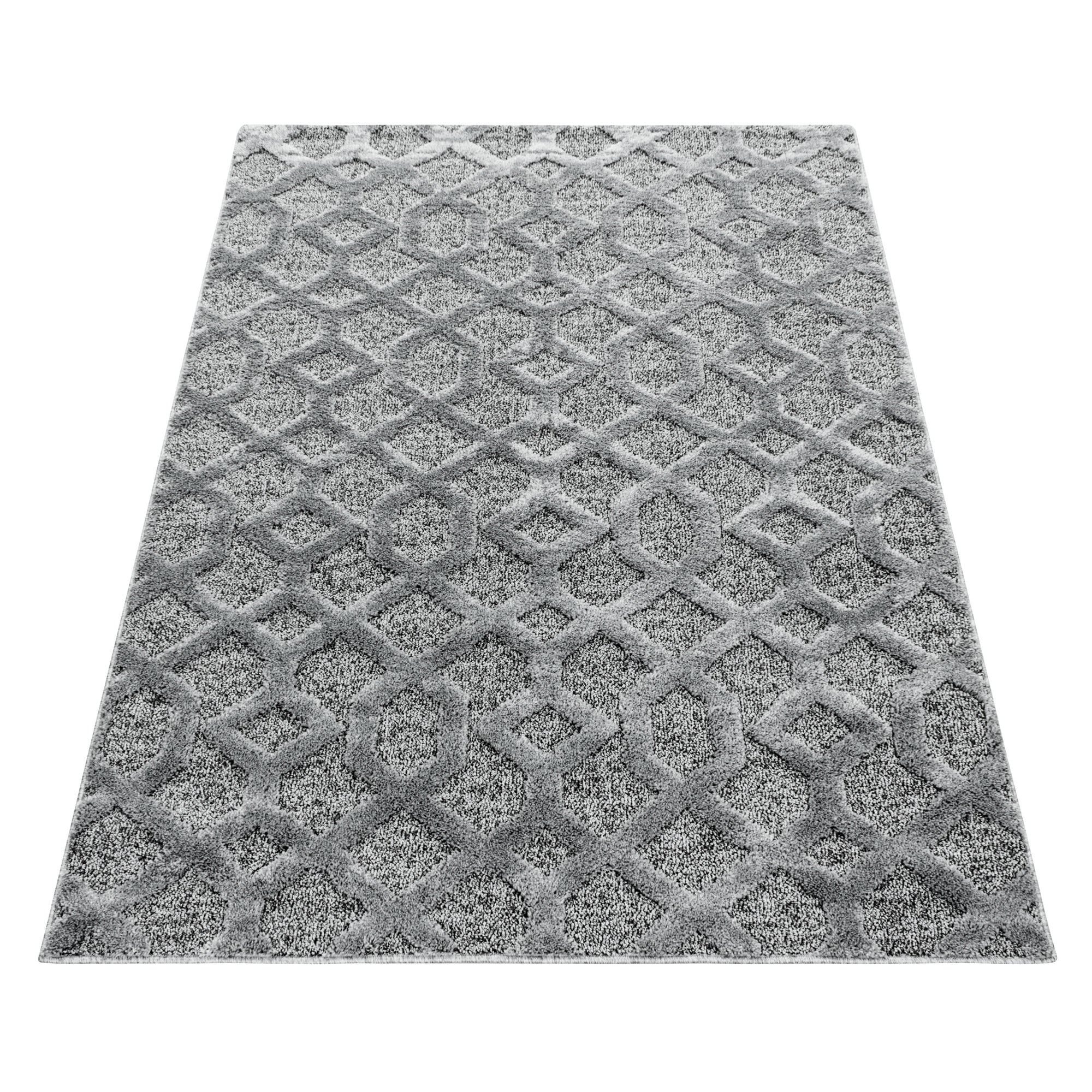 YASI - Tapis Berbère à relief - Gris – STUDIO DECO