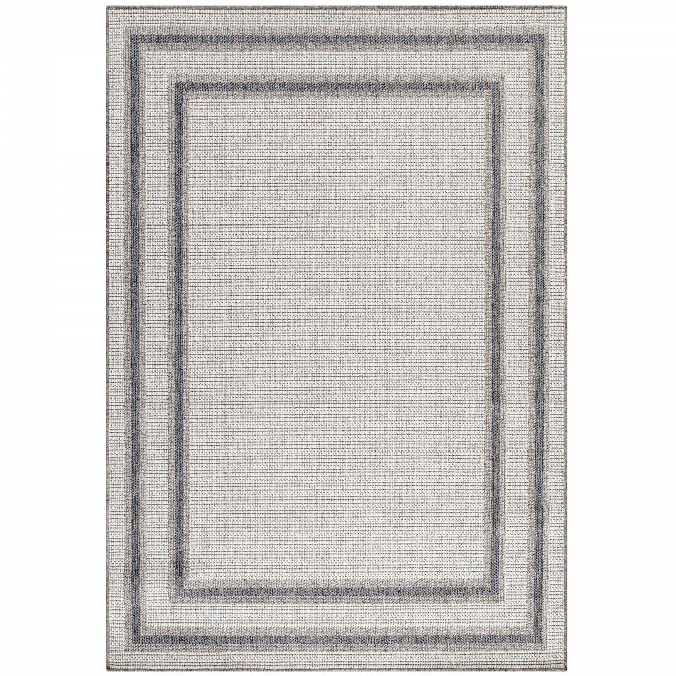 Tapis TOPO Extérieur et Intérieur Tissé Plat - Crème & Gris – STUDIO DECO