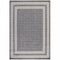 Tapis TOPO Extérieur et Intérieur Tissé Plat - Gris & Crème – STUDIO DECO