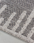 Tapis BERBER Extérieur et Intérieur Tissé Plat - Gris & Crème – STUDIO DECO