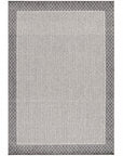 Tapis ROB Extérieur et Intérieur Tissé Plat - Crème & Gris – STUDIO DECO