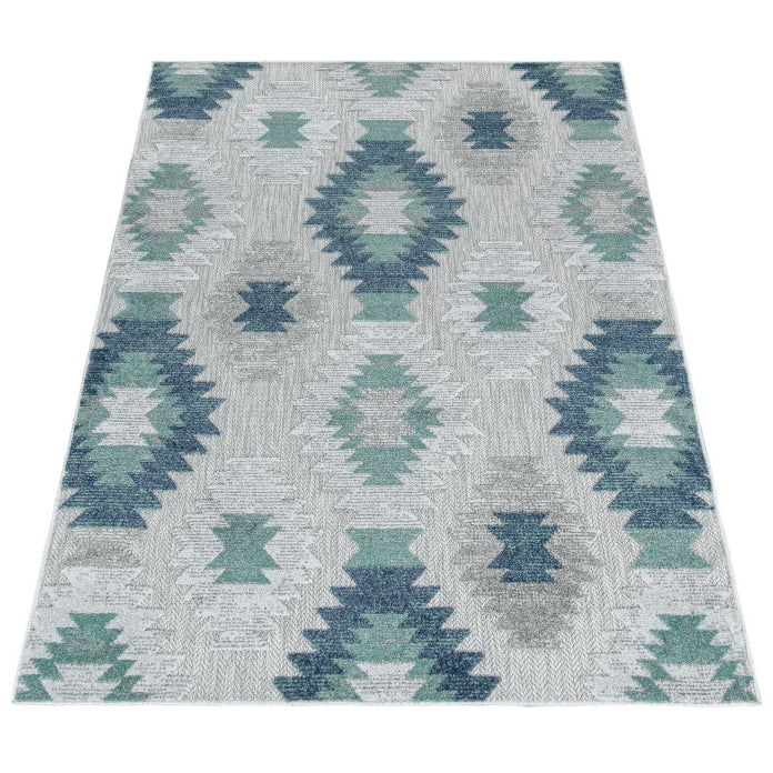 Tapis d'extérieur à relief "Munduk" Multi – STUDIO DECO