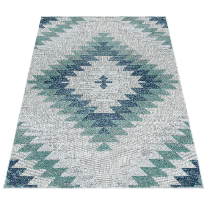 Tapis d'extérieur à relief "Canggu" Multi