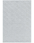 Tapis d'extérieur à relief "Burkit" Gris clair – STUDIO DECO