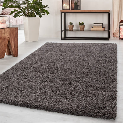 Tapis Shaggy Uni à poils longs