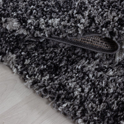 Tapis à poils longs 30mm - Anthracite et Gris