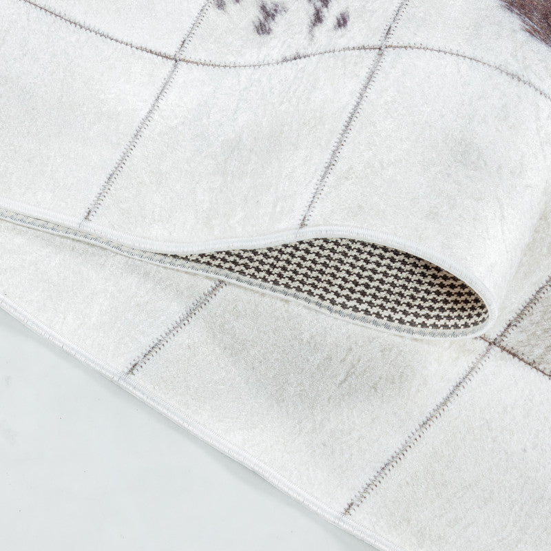 Tapis Patchwork Safari lavable en machine – STUDIO DECO