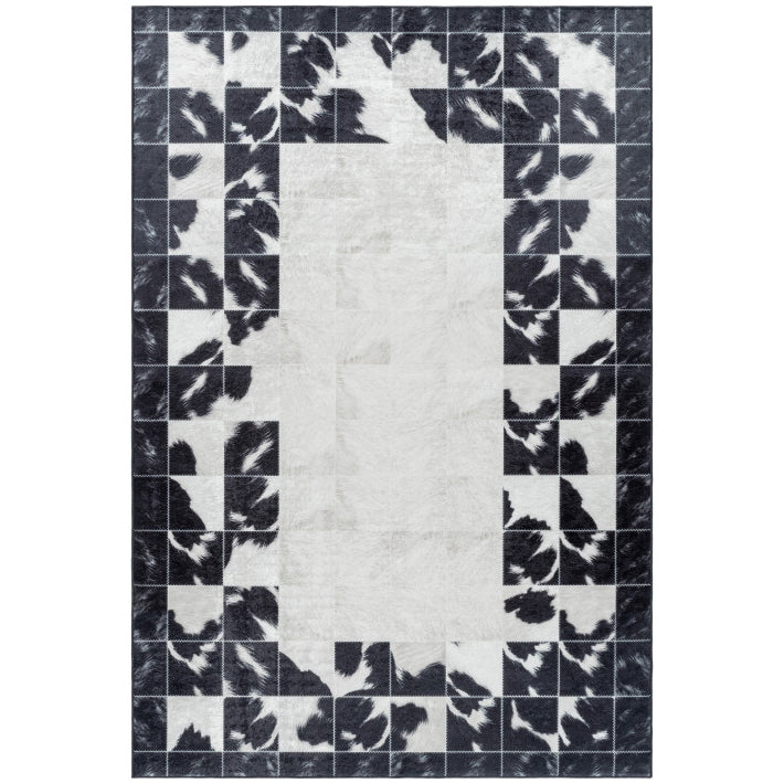 Tapis Patchwork Safari lavable en machine – STUDIO DECO