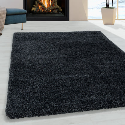 Tapis à poils longs COSY - Anthracite