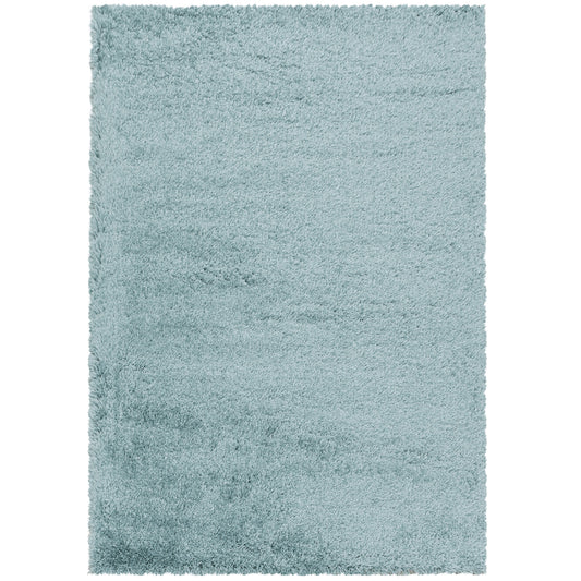 Tapis à poils longs COSY - Bleu Pastel