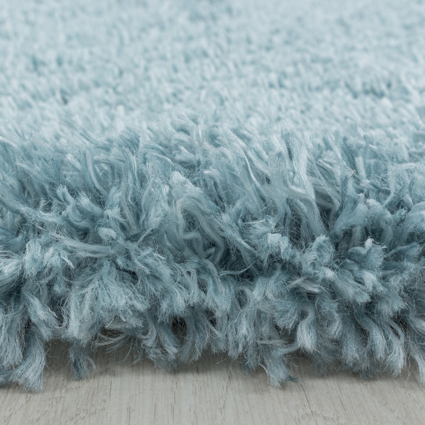 Tapis à poils longs COSY - Bleu Pastel