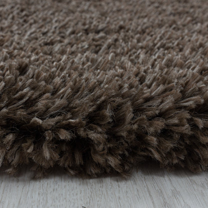 Tapis à poils longs COSY - Marron