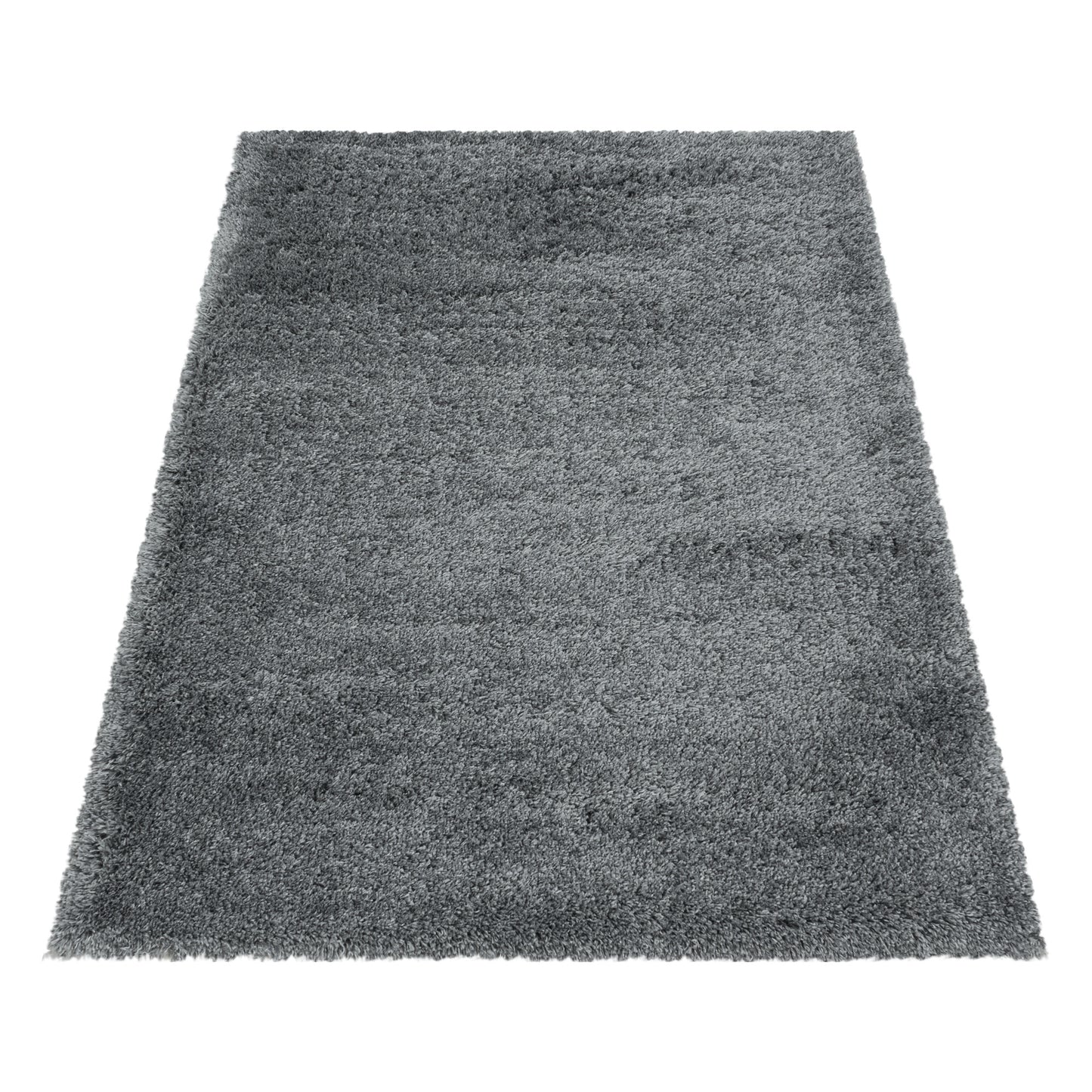 Tapis à poils longs COSY - Gris clair