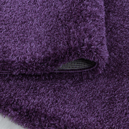 Tapis à poils longs COSY - Lila