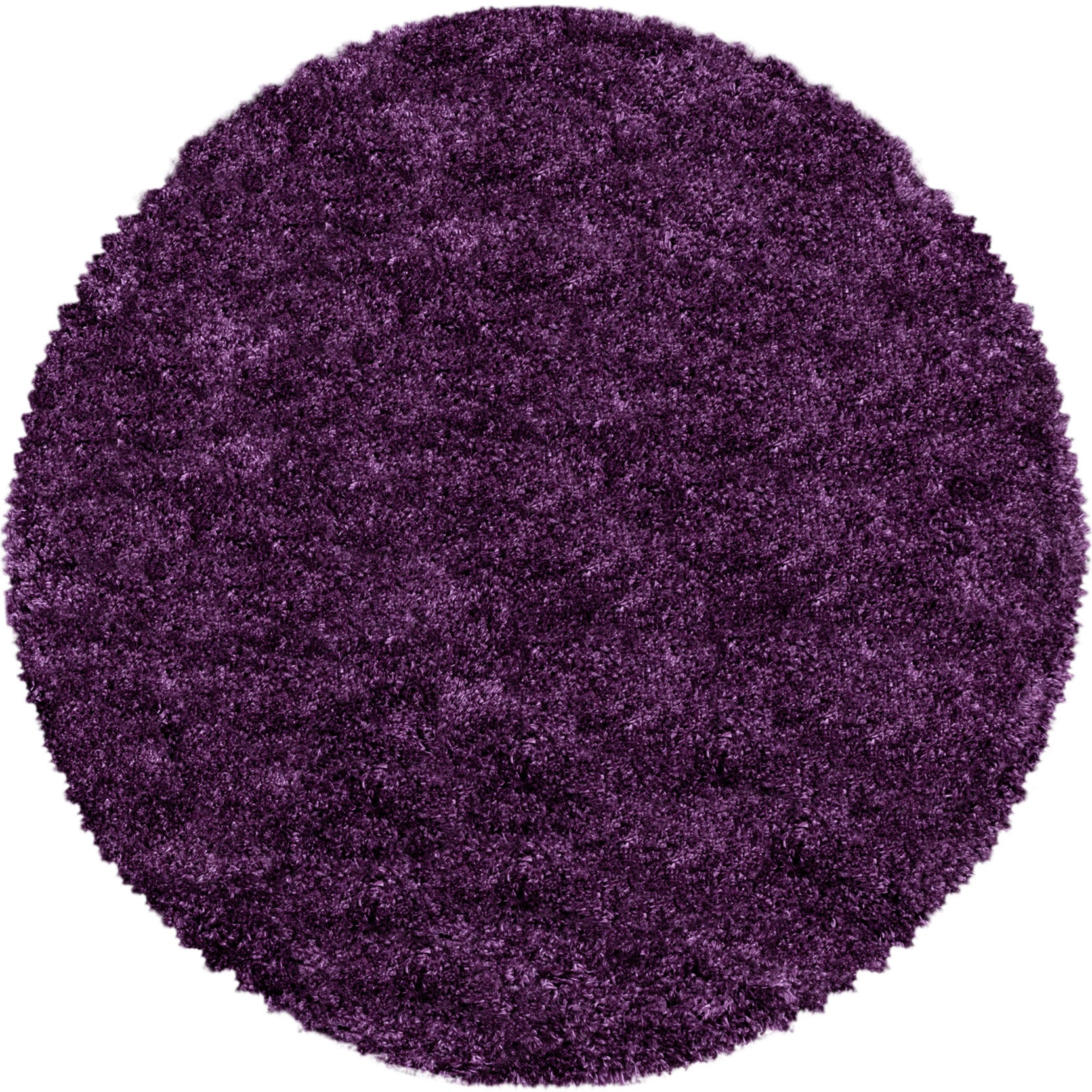 Tapis Rond à poils longs - Lila – STUDIO DECO