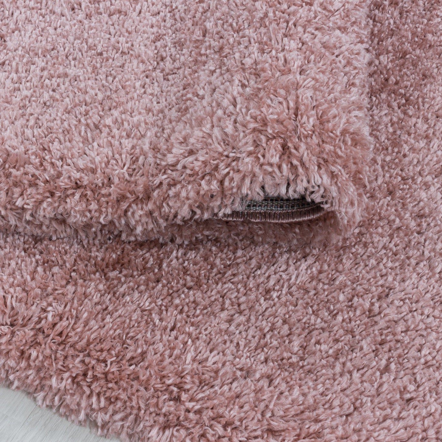 Tapis à poils longs COSY - Rose