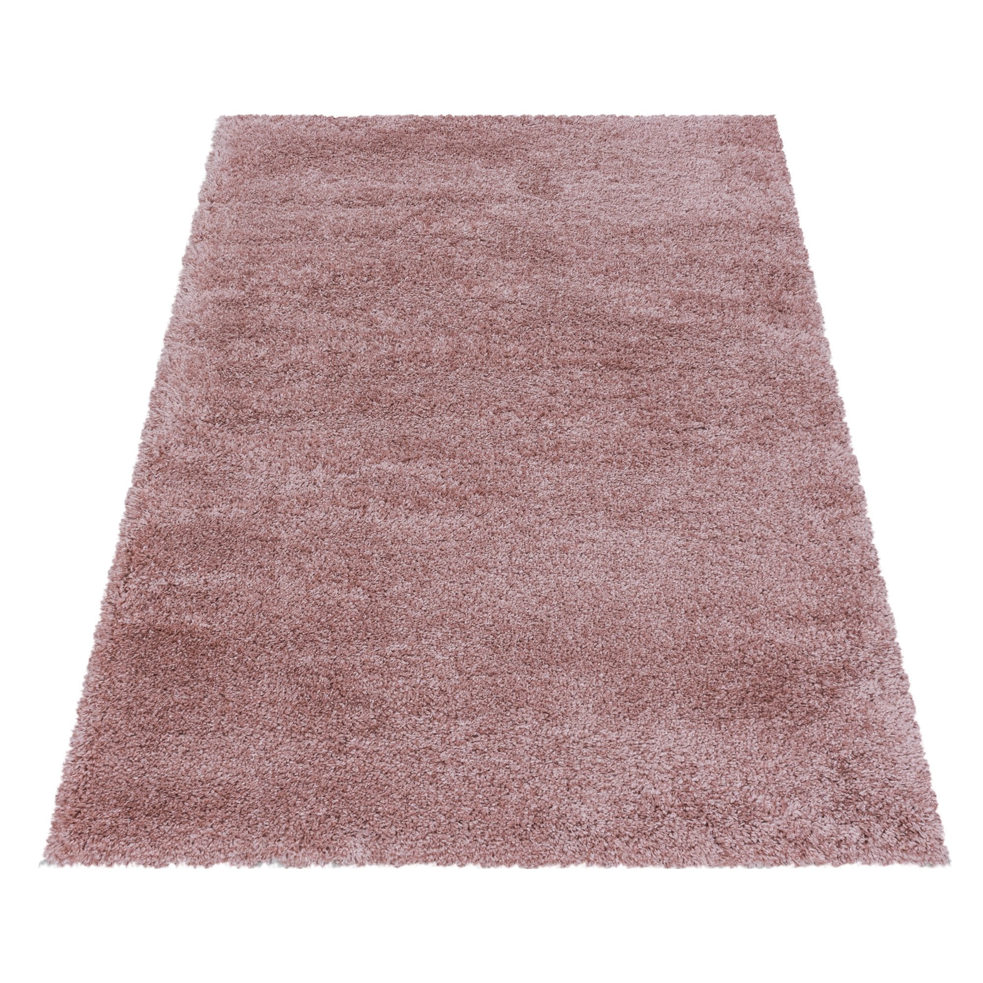 Tapis à poils longs - Rose – STUDIO DECO