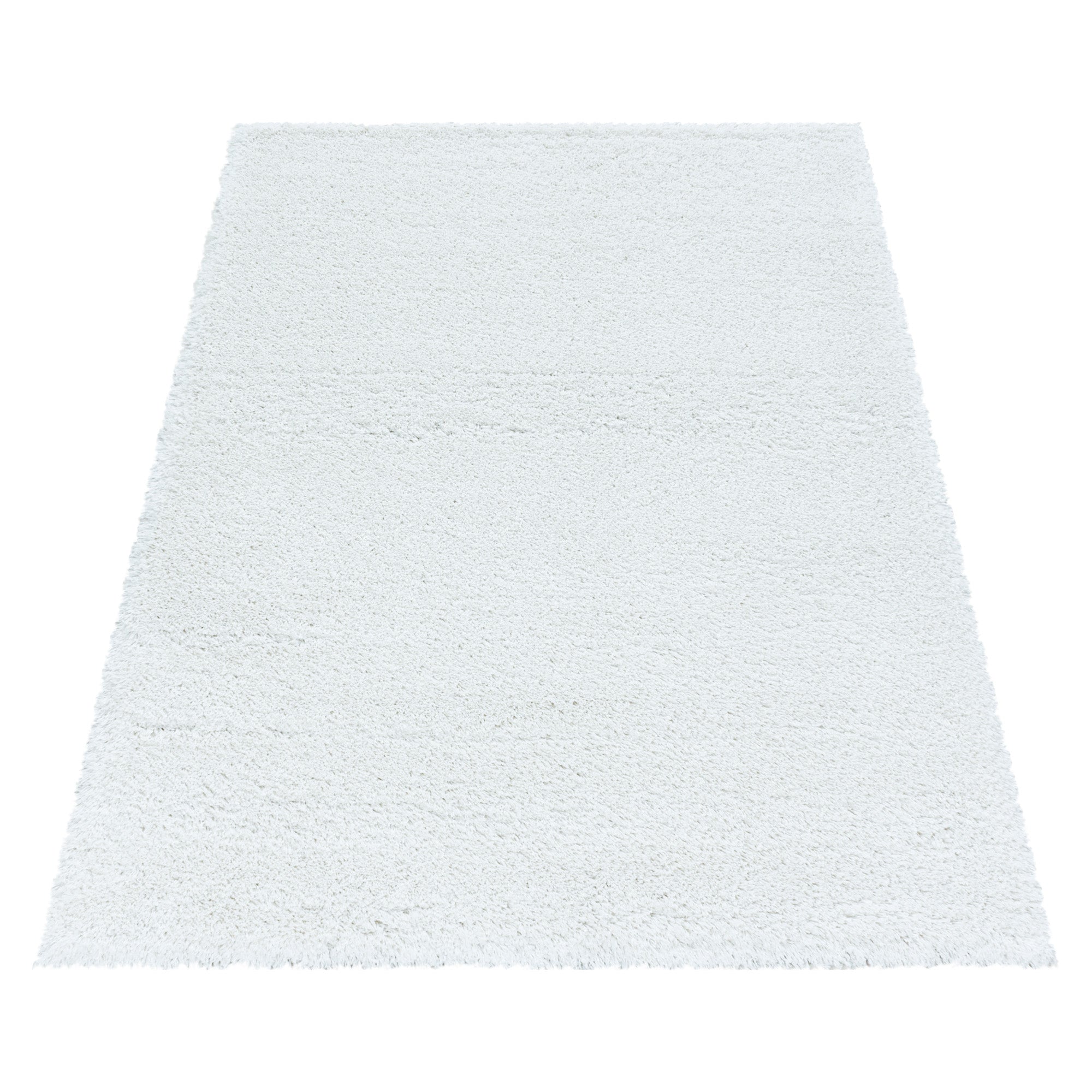 Tapis à poils longs - Blanc – STUDIO DECO