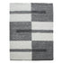 Tapis Shaggy à motifs Traits - Gris clair et Ivoire – STUDIO DECO