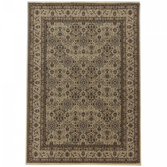 Tapis d'Orient "Delhi" - Beige