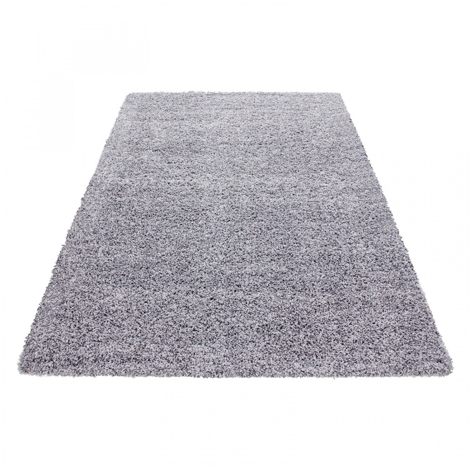 Tapis Shaggy Uni à poils longs - Gris Clair – STUDIO DECO