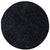 Tapis Shaggy Uni Rond - Anthracite – STUDIO DECO