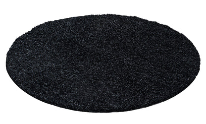 Tapis Shaggy Uni Rond