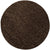 Tapis Shaggy Uni Rond - Marron – STUDIO DECO
