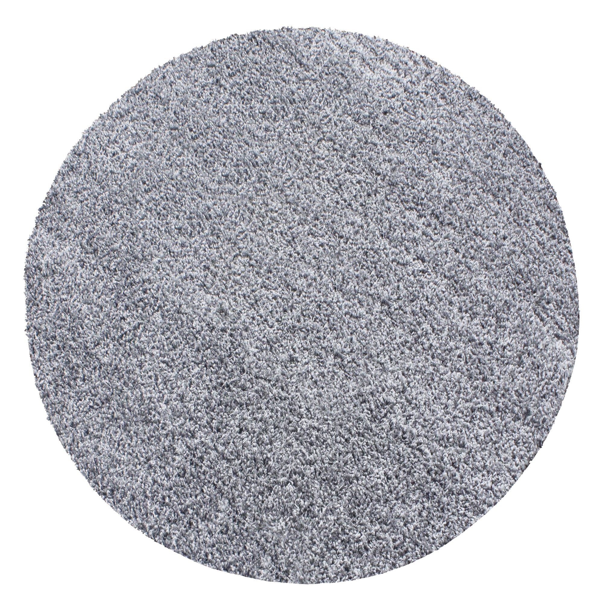 Tapis Shaggy Uni Rond - Gris Clair – STUDIO DECO