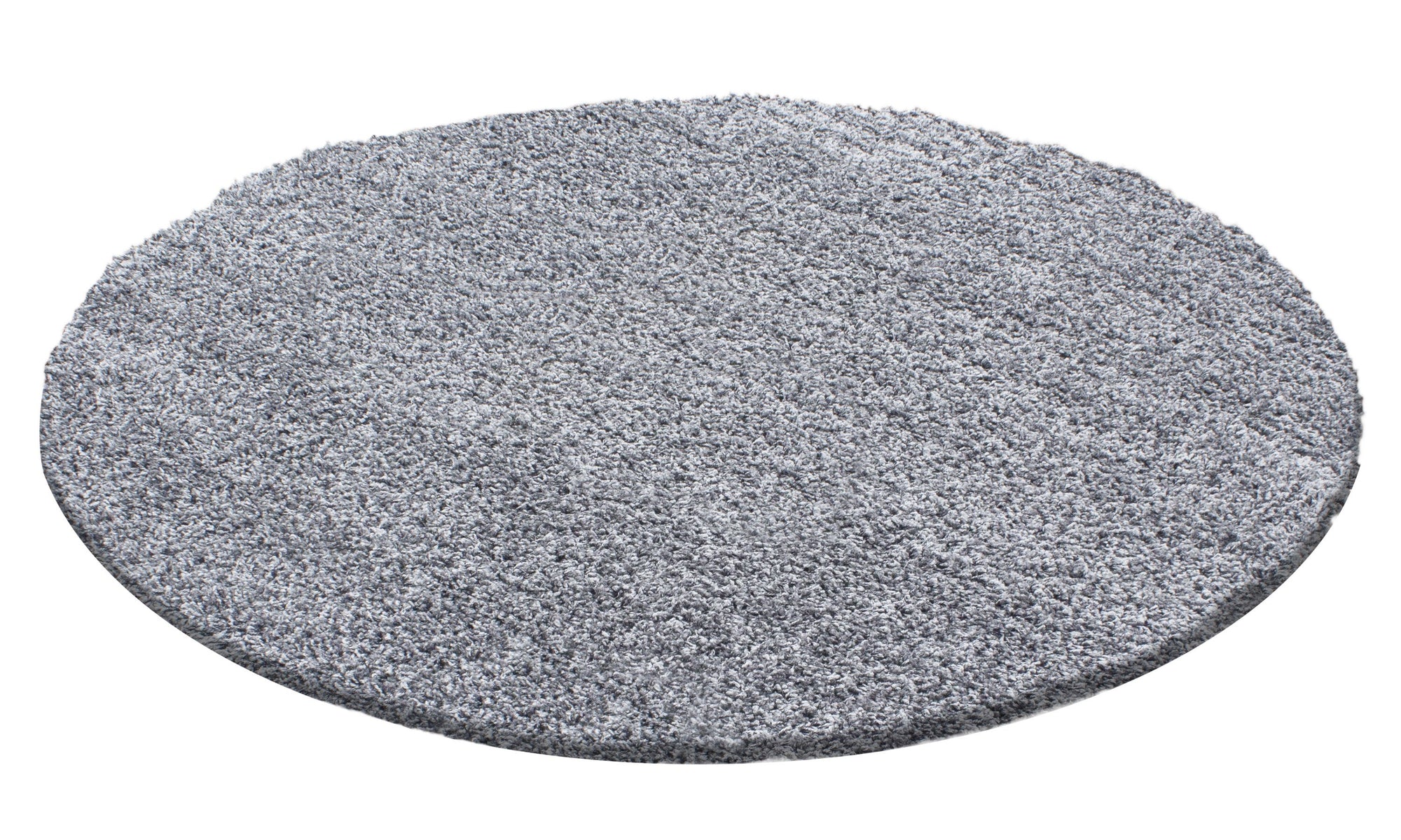 Tapis Shaggy Uni Rond - Gris Clair – STUDIO DECO