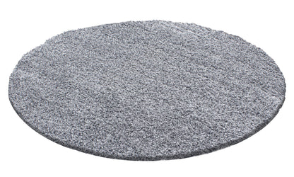 Tapis Shaggy Uni Rond