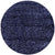 Tapis Shaggy Uni Rond - Bleu – STUDIO DECO