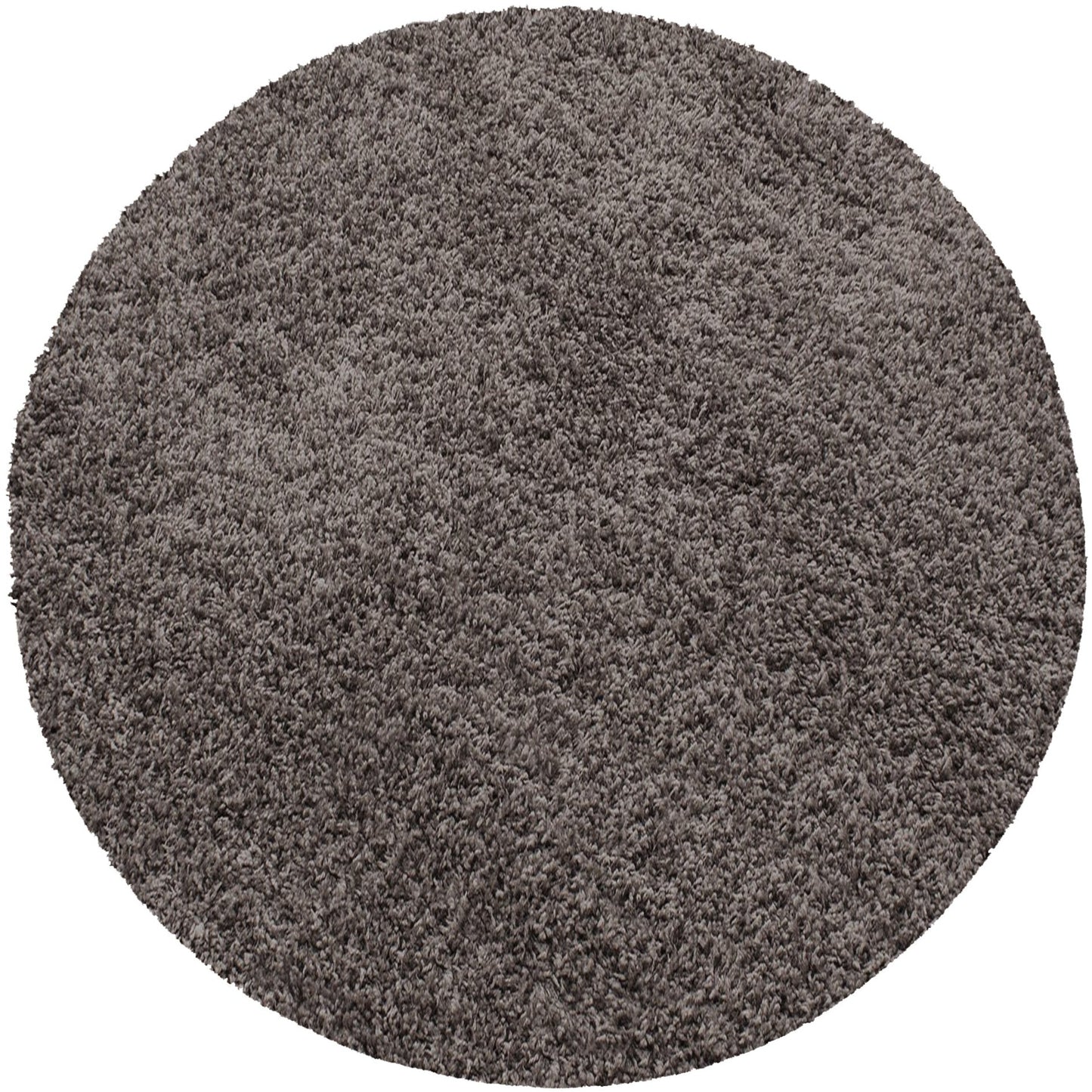 Tapis Shaggy Uni Rond