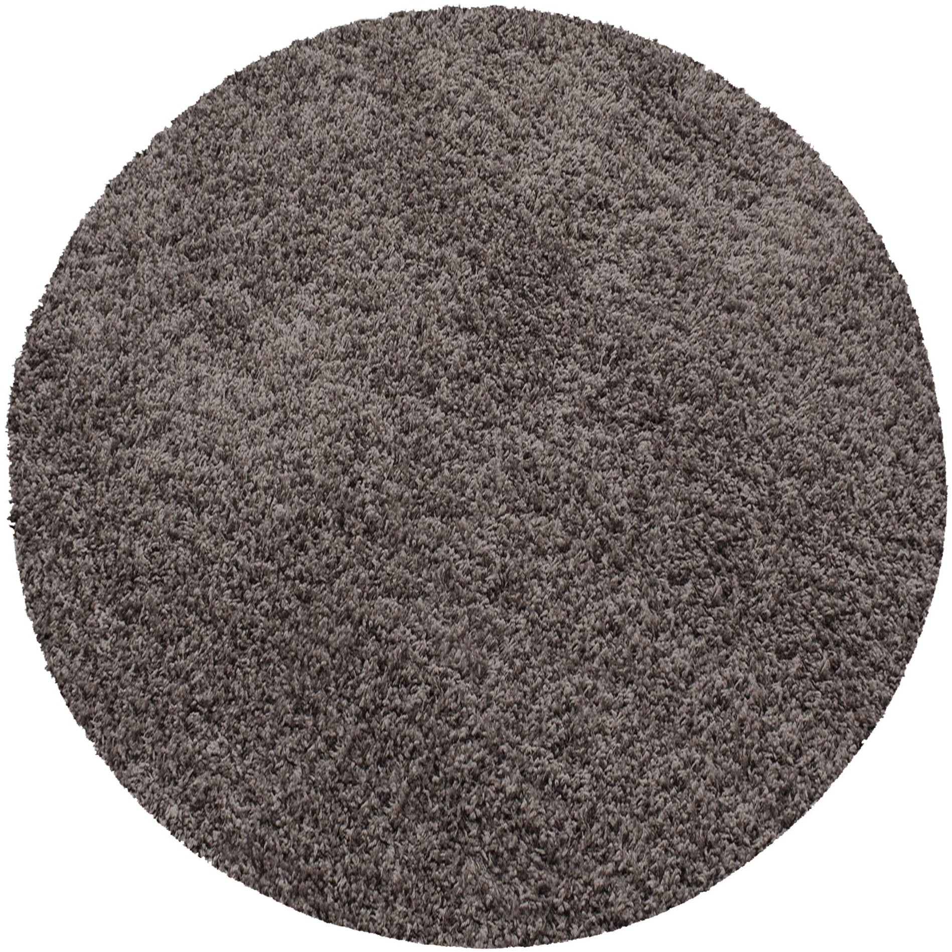 Tapis Shaggy Uni Rond - Taupe – STUDIO DECO