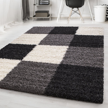 Tapis à Carreaux - Noir