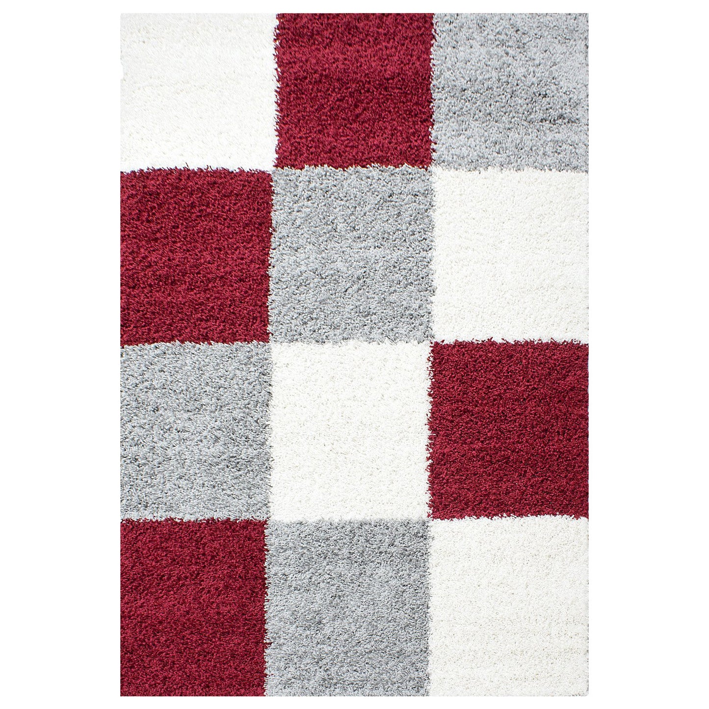 Tapis à Carreaux - Rouge