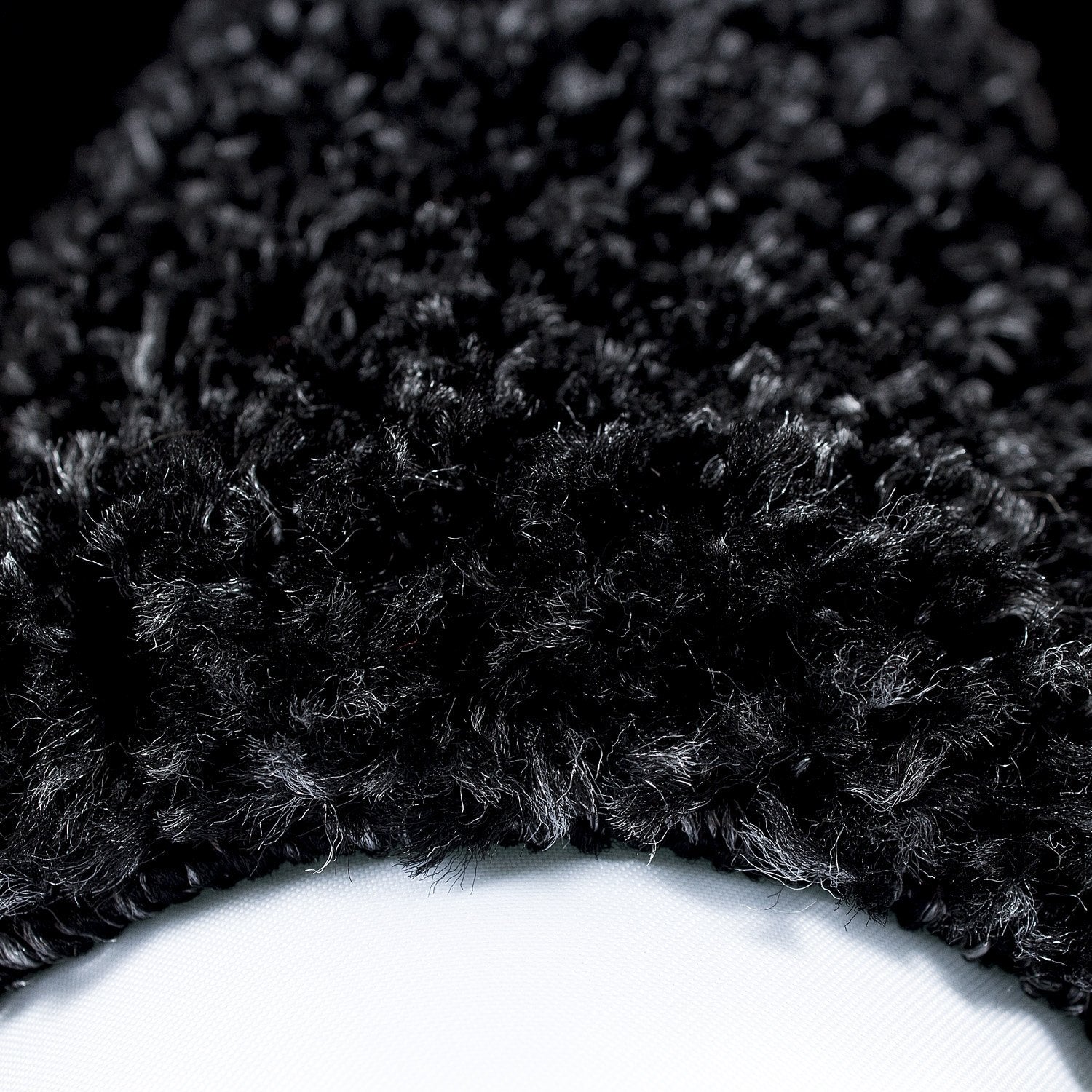 Tapis Shaggy à Bordures - Gris – STUDIO DECO