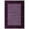 Tapis Shaggy à Bordures - Violet – STUDIO DECO