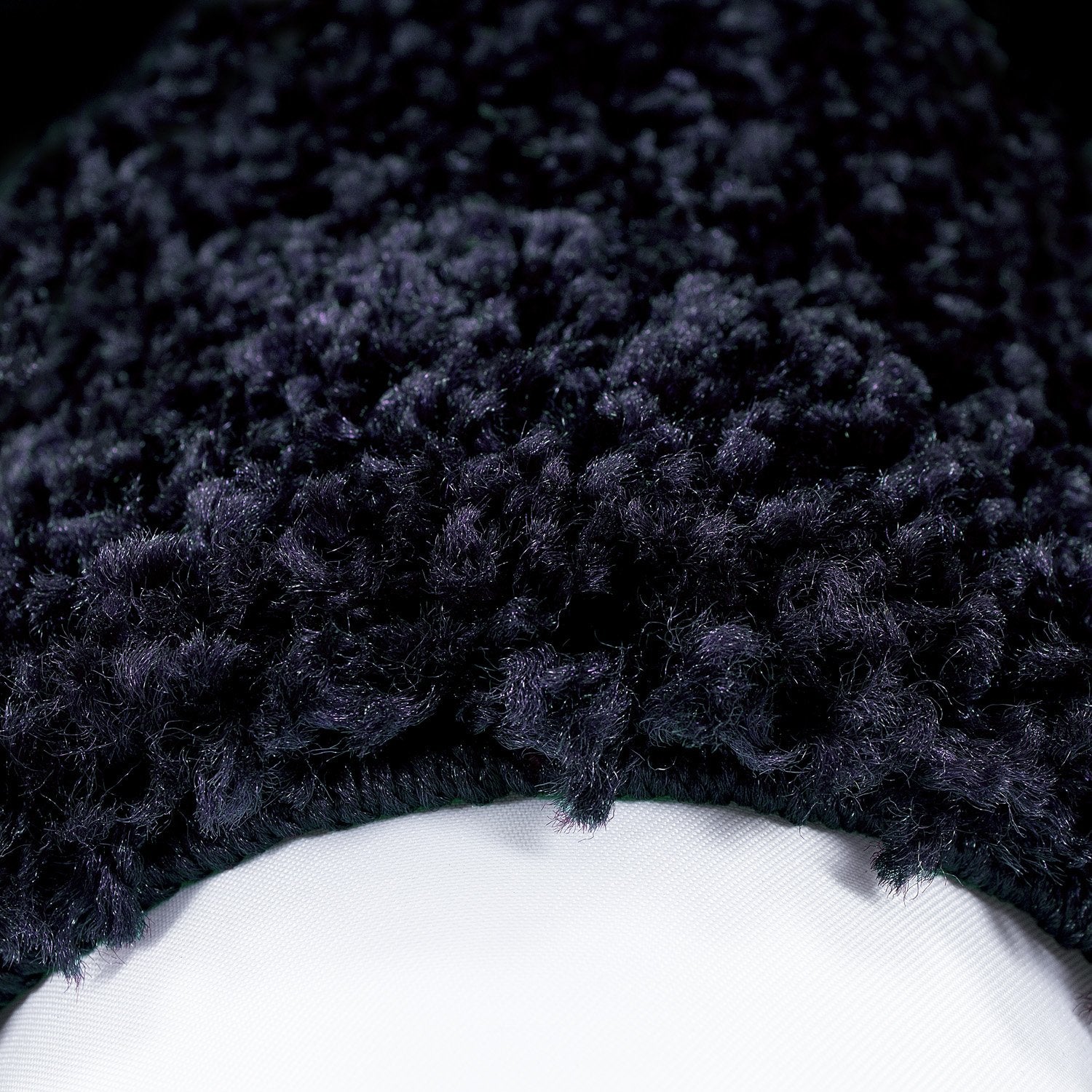 Tapis Shaggy à Bordures - Bleu – STUDIO DECO