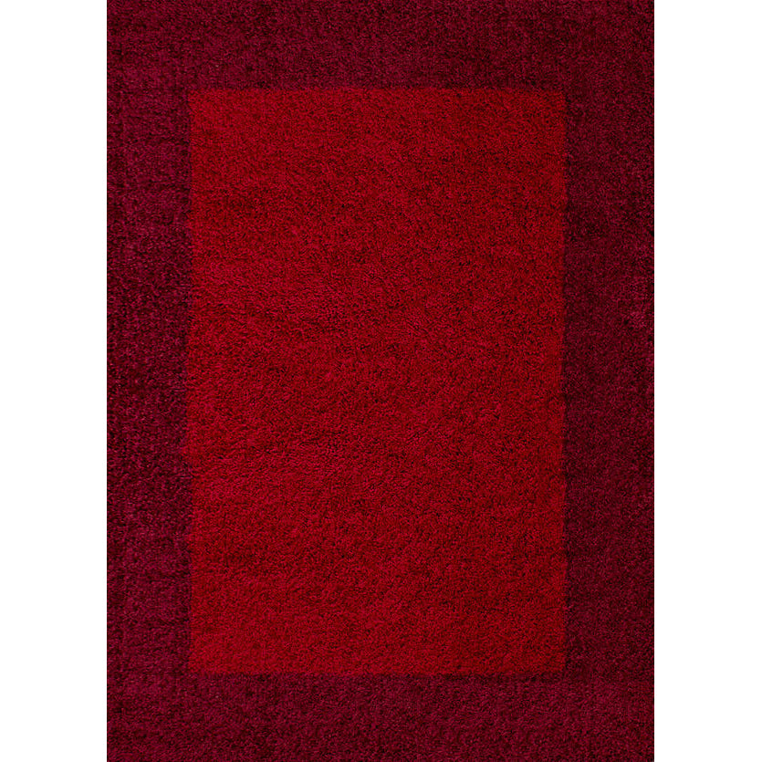 Tapis Shaggy à Bordures