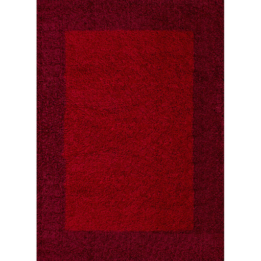 Tapis Shaggy à Bordures