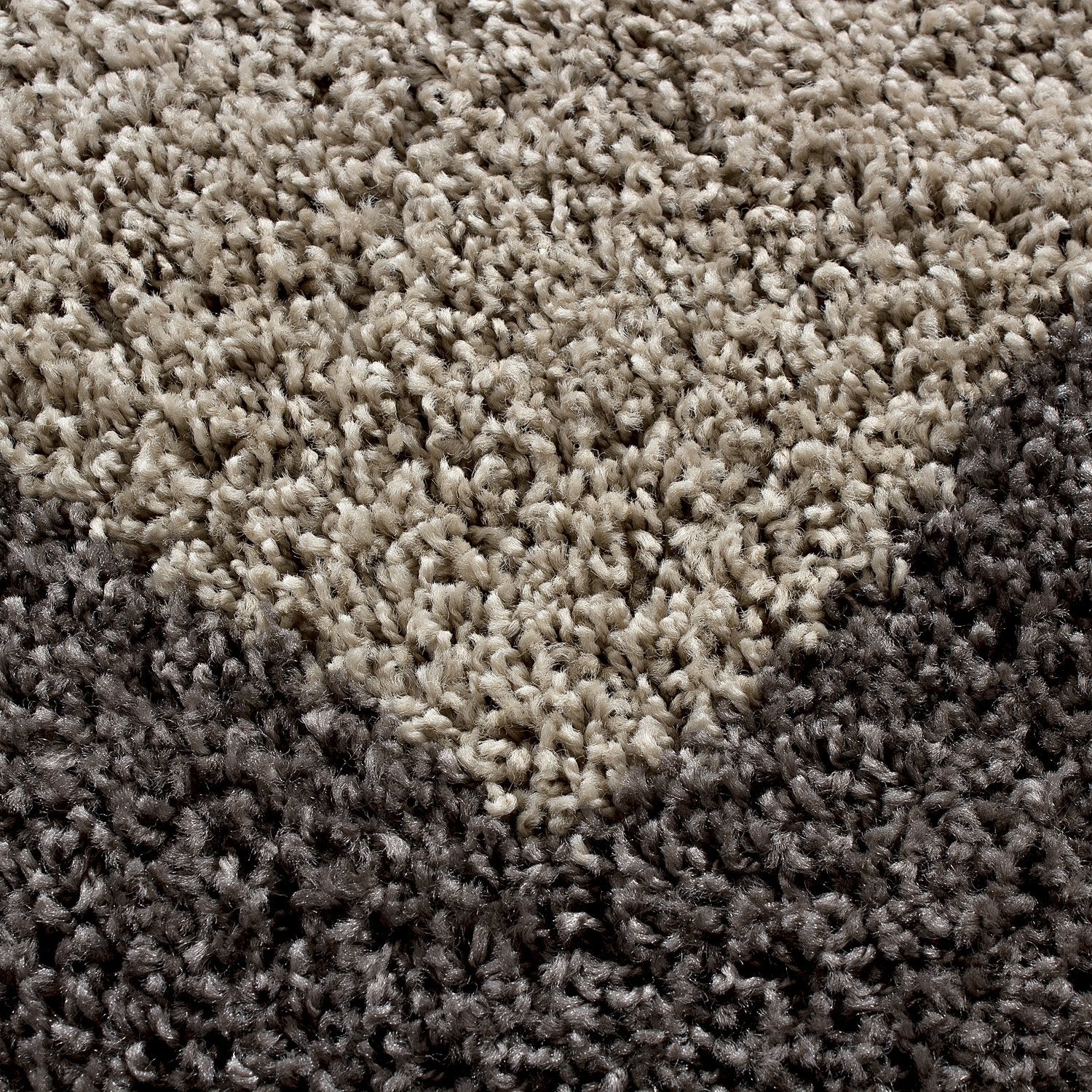 Tapis Shaggy à Bordures - Beige – STUDIO DECO
