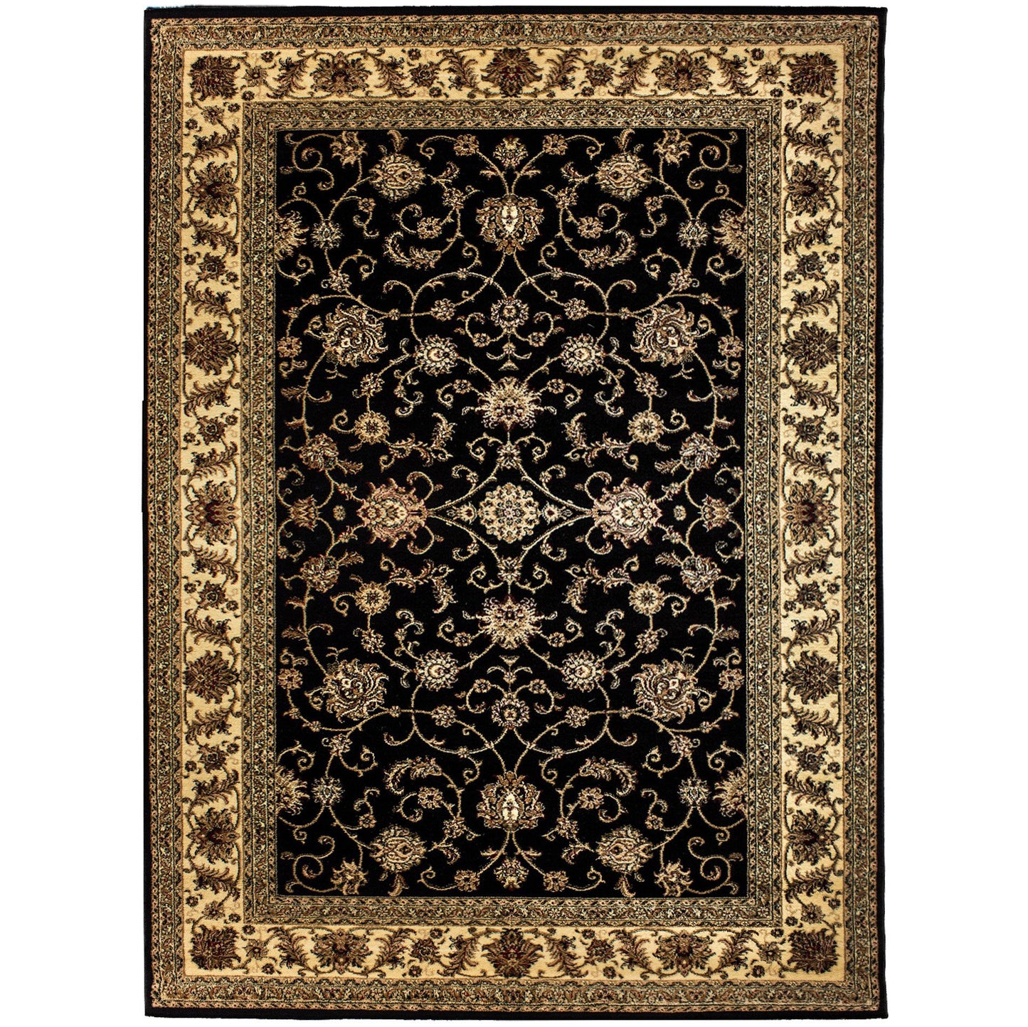 Tapis d'Orient BAHRAM - Noir