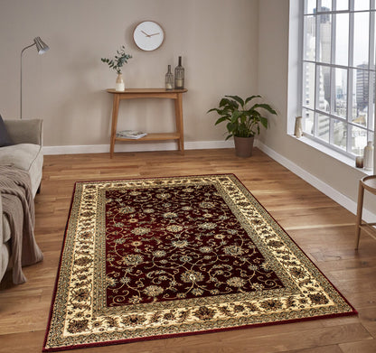 Tapis d'Orient BAHRAM - Rouge