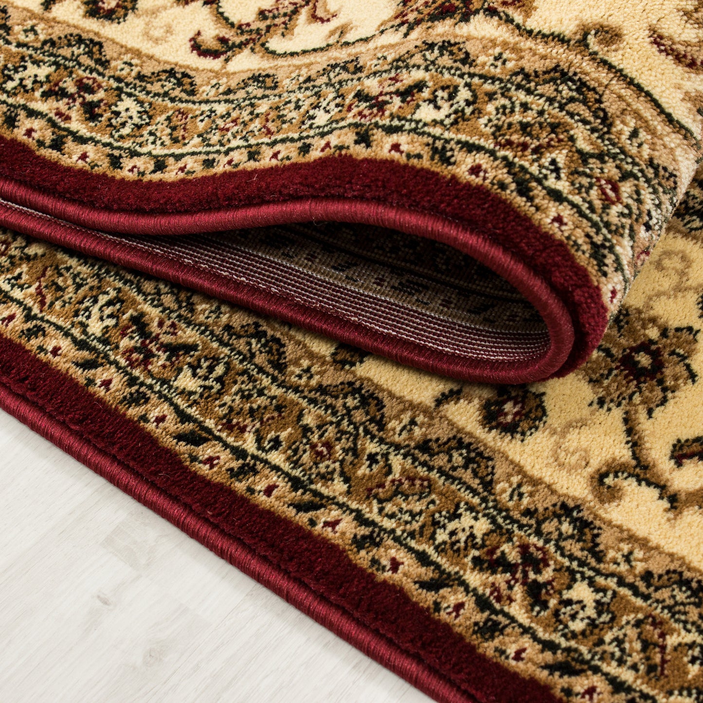 Tapis d'Orient BAHRAM - Rouge