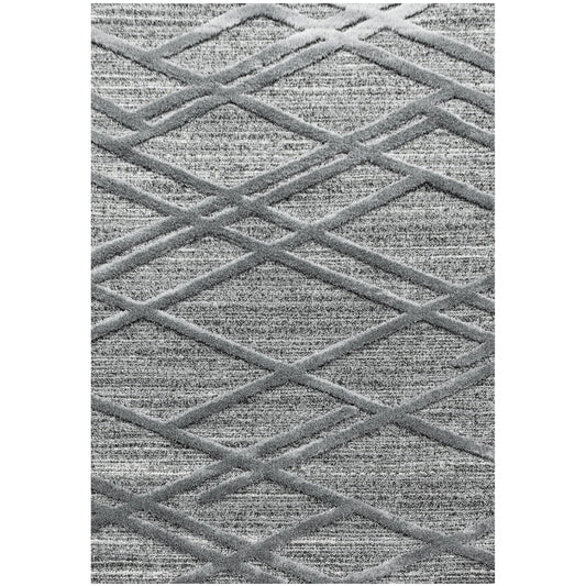 Tapis ASIMA Berbère à relief - Gris